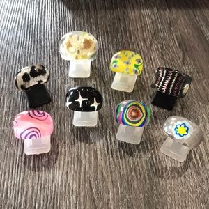 8 bubble acrylic rings